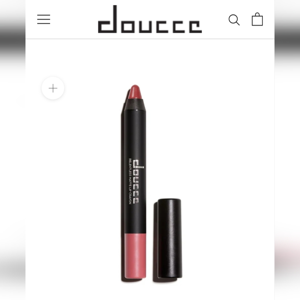 Doucce Relentless Matte Lip Crayon in Busy Lizzie